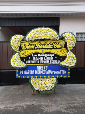 Papan Bunga Duka di Barusari