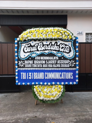 Papan Bunga Duka di Barusari